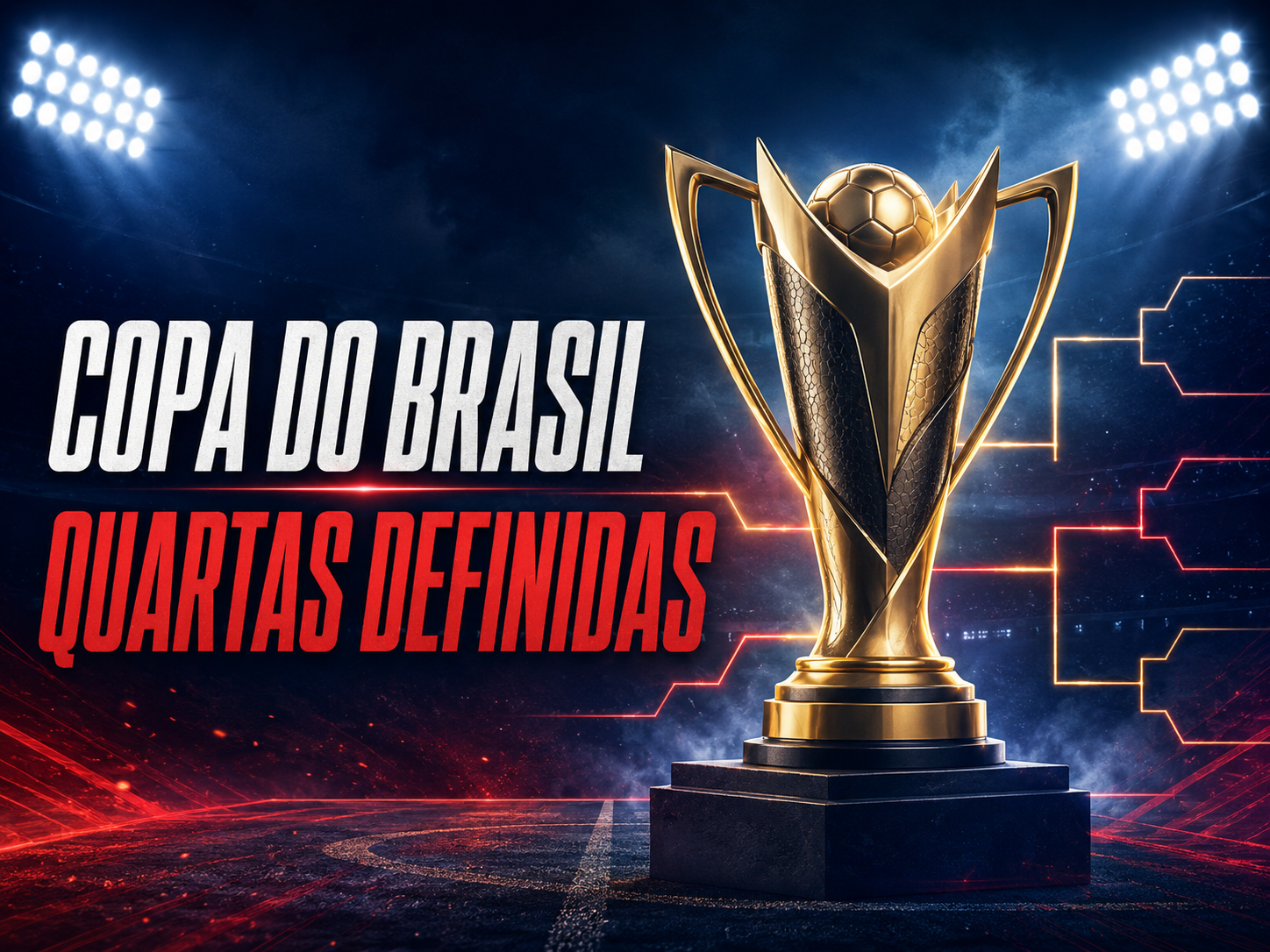 Capa: Copa do Brasil terá três clássicos nas quartas de final