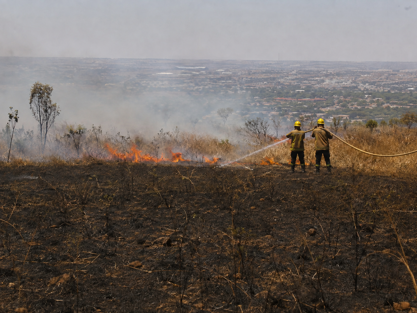 Capa: DF passa de mil incêndios em agosto após 54 dias sem chuva