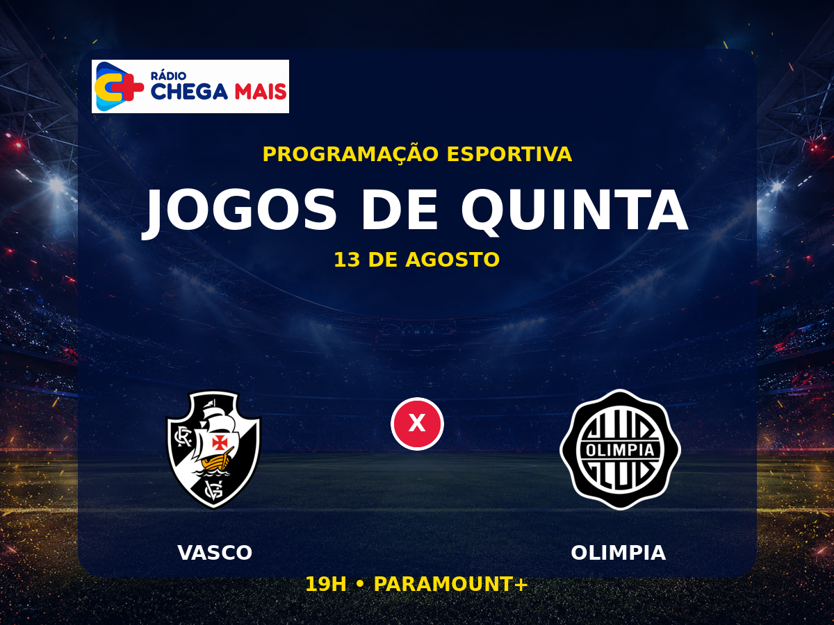 Capa: Jogos de quinta: torneios continentais movimentam o dia