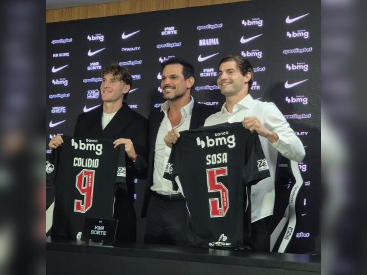 Capa: Vasco apresenta Sosa e Colidio e reforça o elenco até 2029